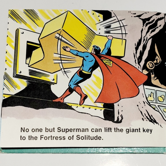 Vintage Superman in the Metropolis, 1980 Mini Book, Random House DC Comics - Picture 8 of 9